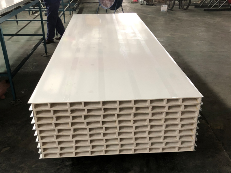hollow glass magnesium color steel plate