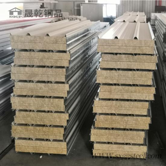 Rock wool roof sandwich panel