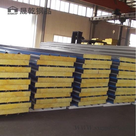 Glass wool roof sandwich panel